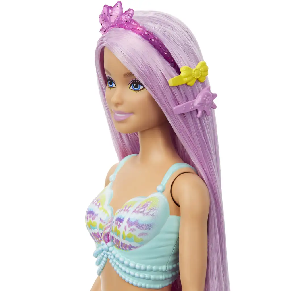 imagen de Barbie Dreamtopia: Muñeca sirena de peinado mágico 2024 - Mattel 5