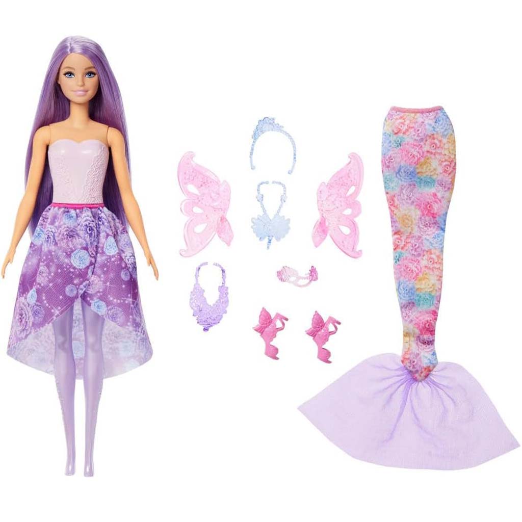 imagen de Barbie Dreamtopia Princesa Transformable - Mattel 4