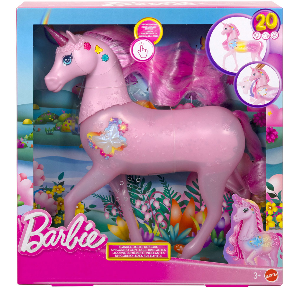 imagen de Barbie Dreamtopia: Unicornio Mariposa - Mattel 1