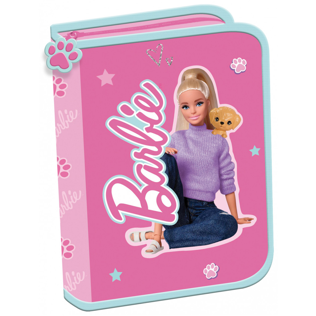 imagen de Barbie estuche desplegable rosa 21x14x3,5cm 1