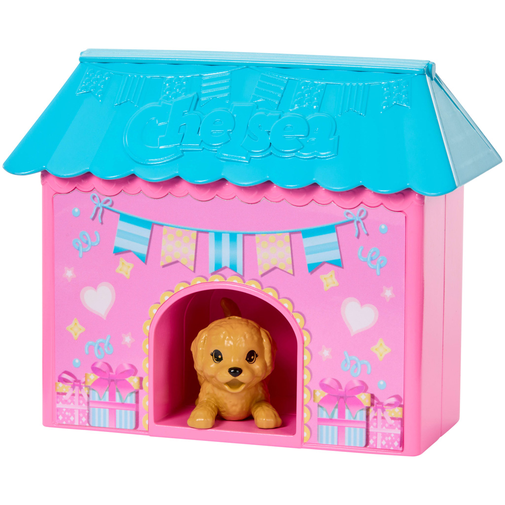 imagen de Barbie: Fiesta de cumpleaños de Chelsea con muñeca y perrito – Mattel 5