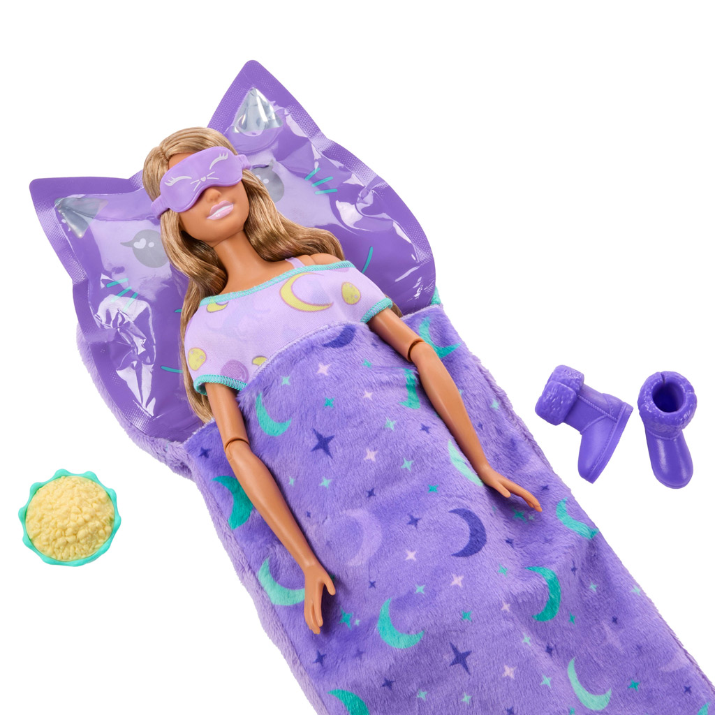 imagen de Barbie Fiesta de Pijamas Reveal - Lila - Mattel 5