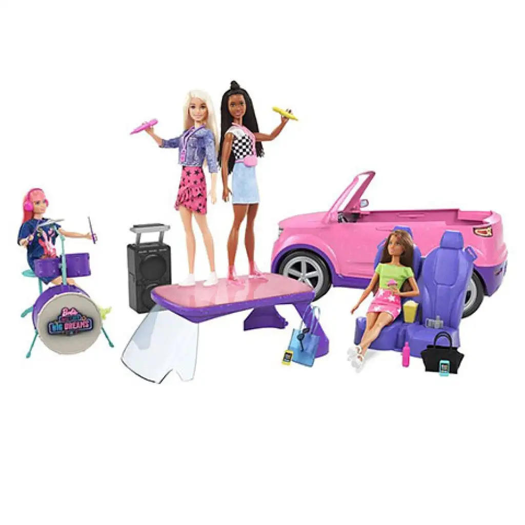 imagen de Barbie: Grandes Sueños en la Gran Ciudad Set de Juego de Coche - Mattel 3