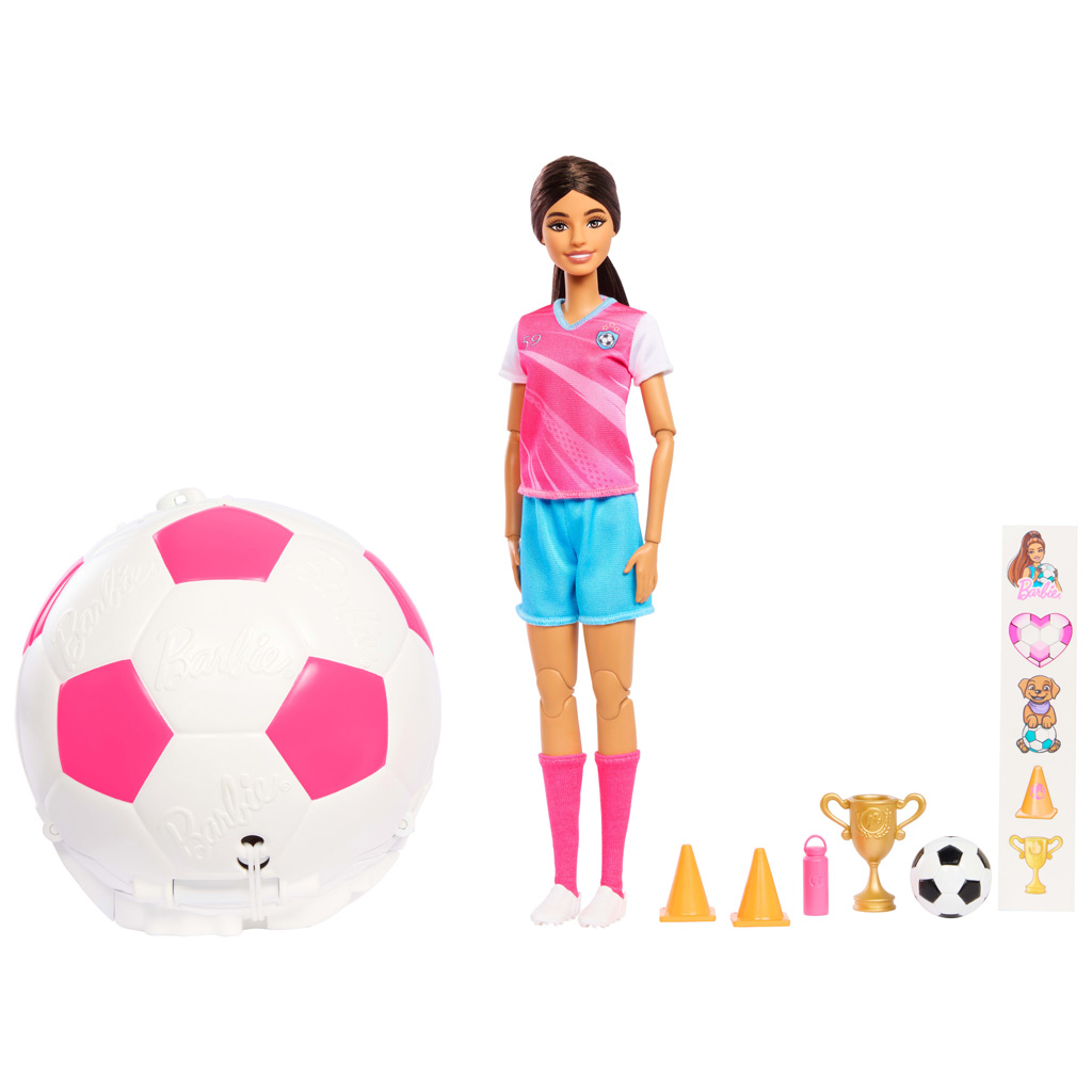 imagen de Barbie Increíble Carrera Muñeca - Futbolista - Mattel 2
