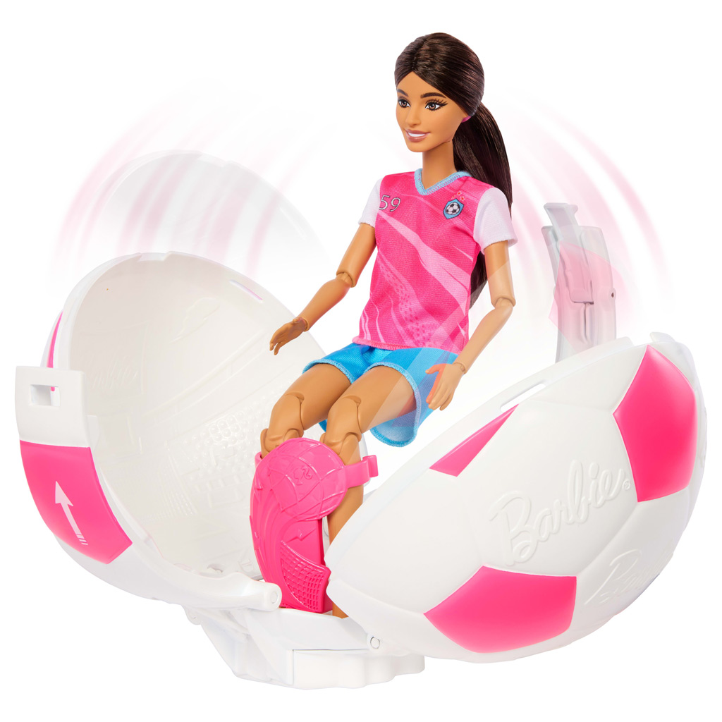 imagen de Barbie Increíble Carrera Muñeca - Futbolista - Mattel 5
