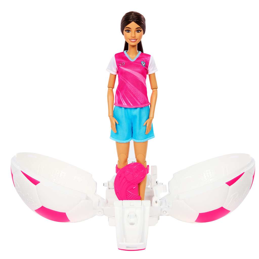 imagen de Barbie Increíble Carrera Muñeca - Futbolista - Mattel 6