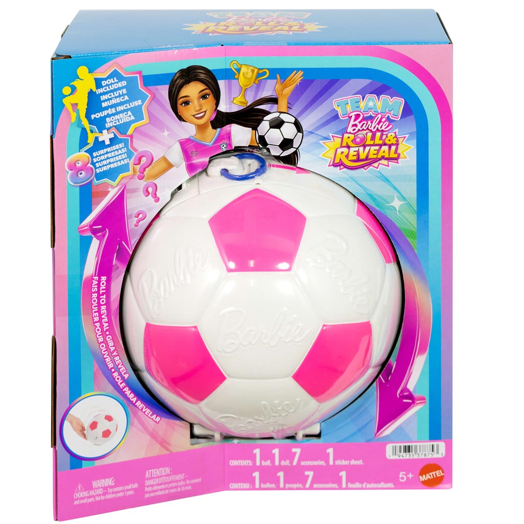 imagen de Barbie Increíble Carrera Muñeca - Futbolista - Mattel 1