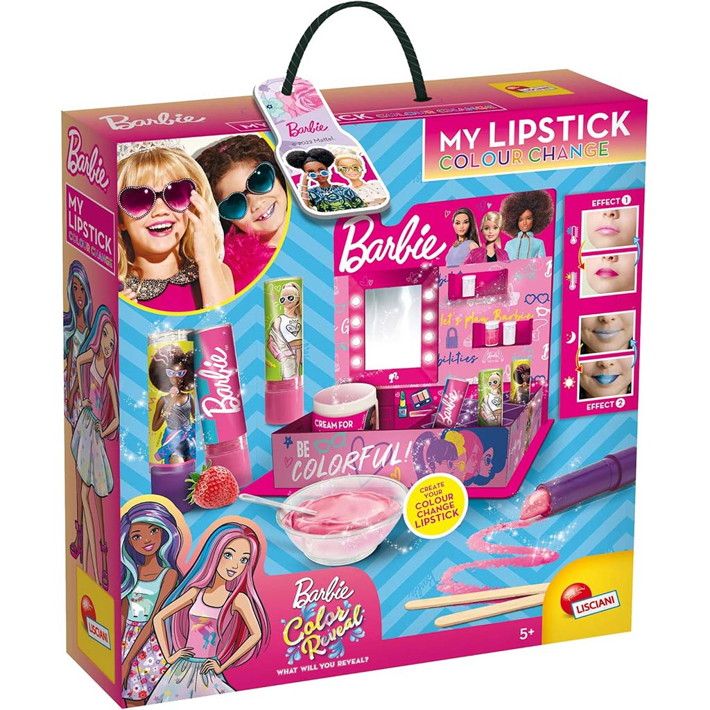 imagen de Barbie Labial Cambiante Set Mágico - Lisciani 1