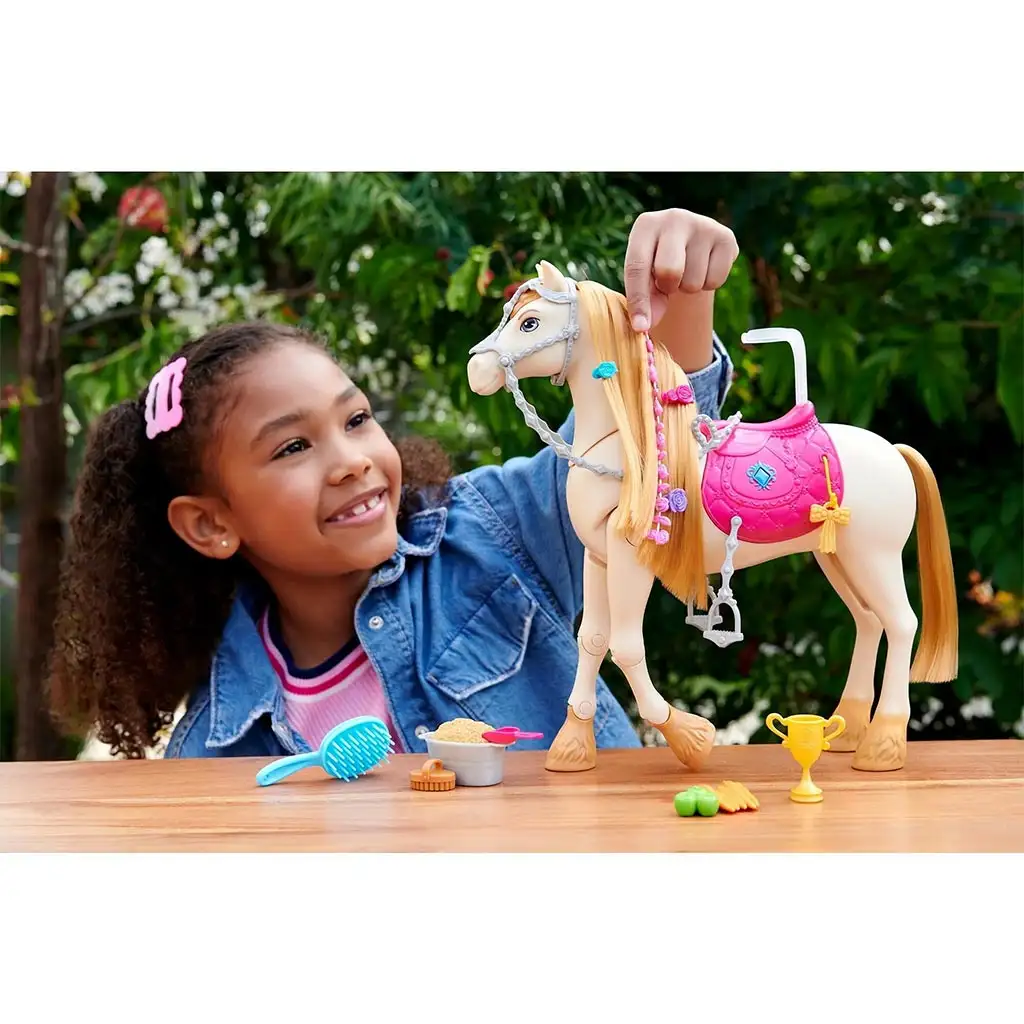 imagen de Barbie: Magnífico Caballo Tornado - Mattel 4