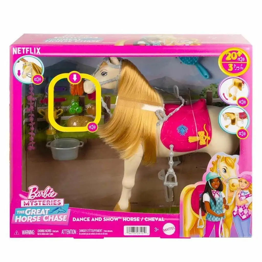 imagen de Barbie: Magnífico Caballo Tornado - Mattel 1