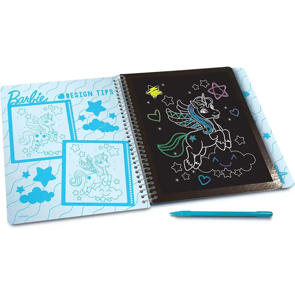 imagen de Barbie Mer-Mazing kit de rascar imágenes de 44 páginas - Lisciani 3
