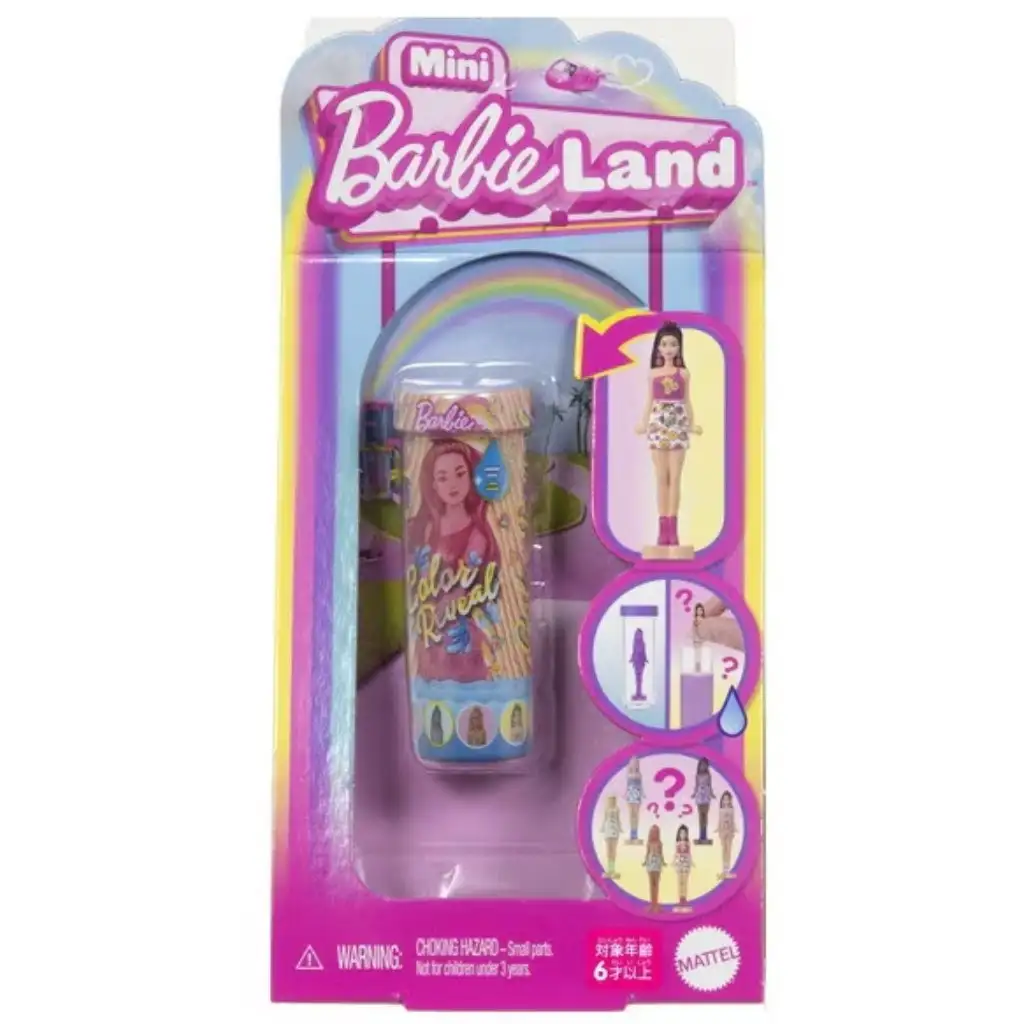 imagen de Barbie: Mini Barbieland - Color Reveal 2. serie - Mattel 1