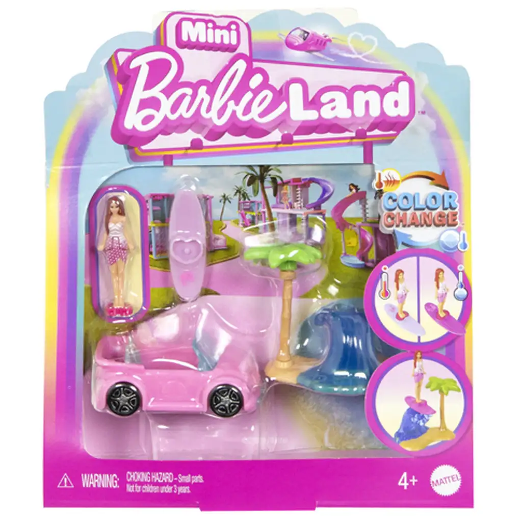 imagen de Barbie: Mini BarbieLand vehículo - Cabriolet -Mattel 1