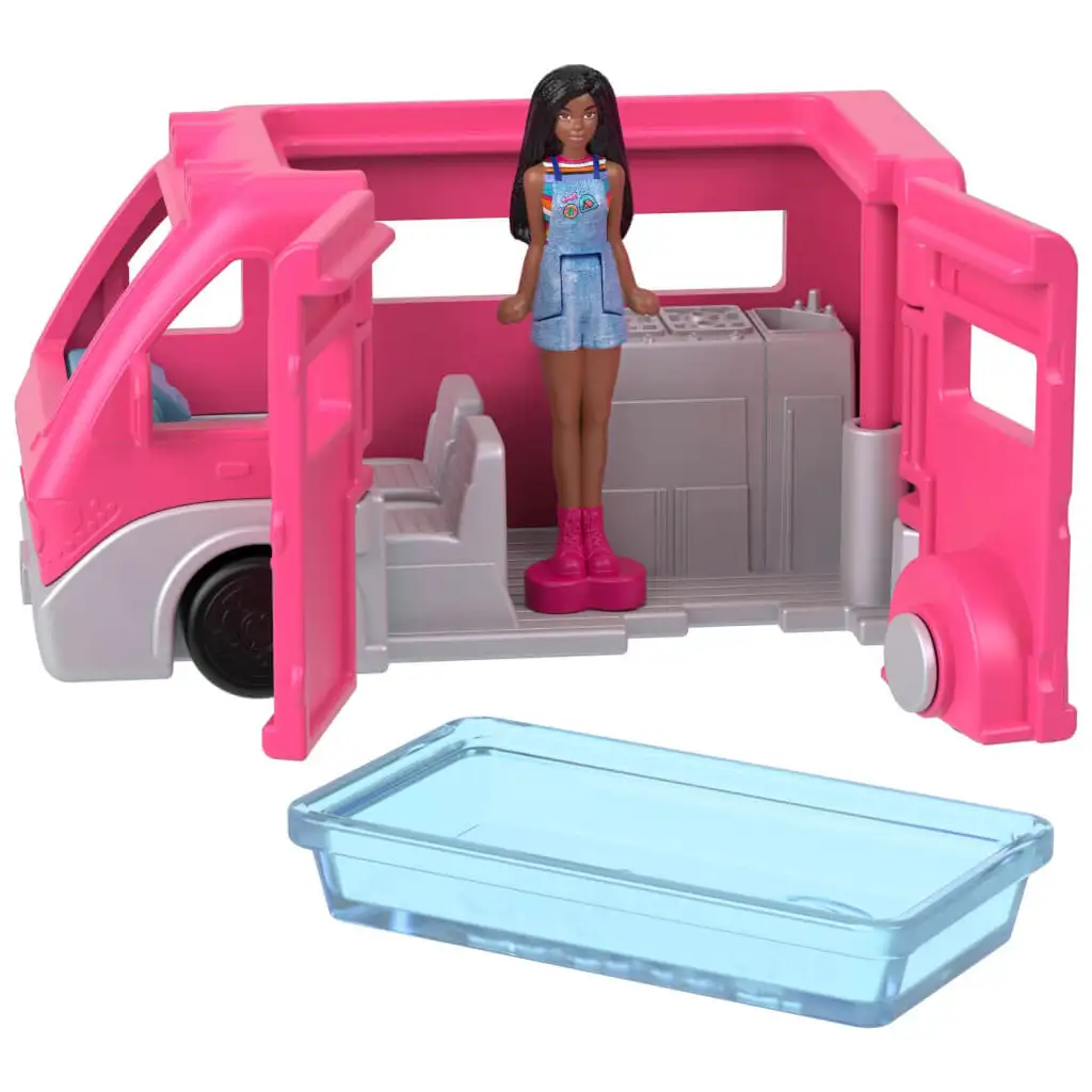 imagen de Barbie: Mini BarbieLand vehículos - Set de autocaravana de ensueño - Mattel 2