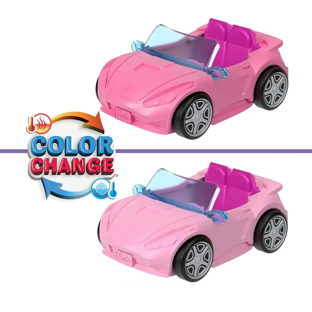imagen de Barbie: Mini BarbieLand vehículos - Set de coche de ensueño - Mattel 2