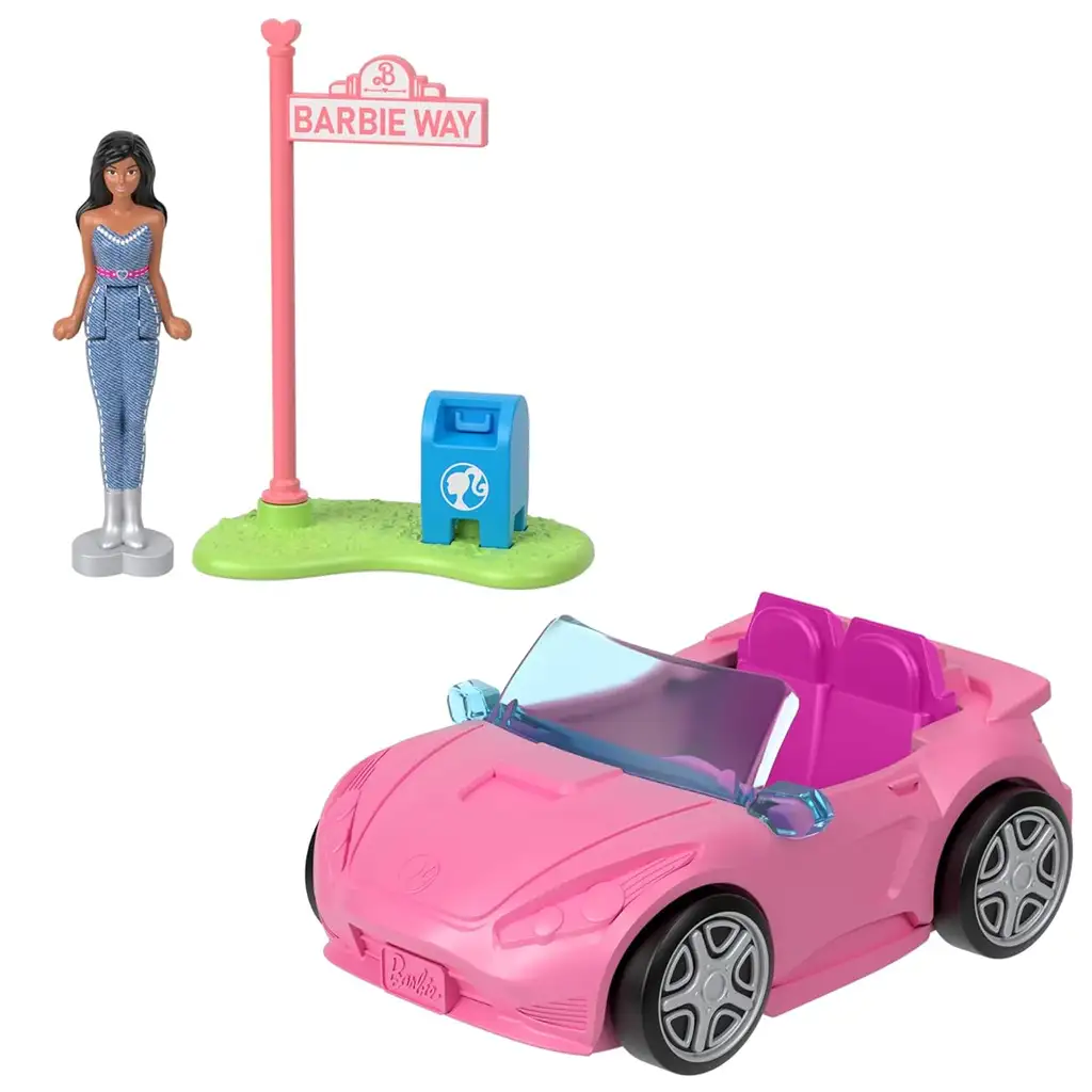 imagen de Barbie: Mini BarbieLand vehículos - Set de coche de ensueño - Mattel 3