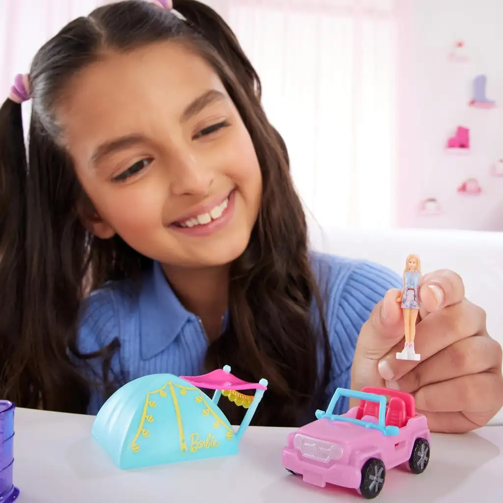 imagen de Barbie: Mini BarbieLand vehículos - Set de jeep de ensueño - Mattel 4