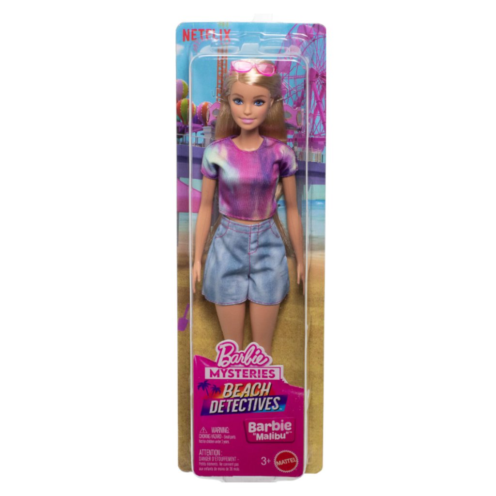 imagen de Barbie Misterios: Investigadores de Playa muñeca Malibu - Mattel 1