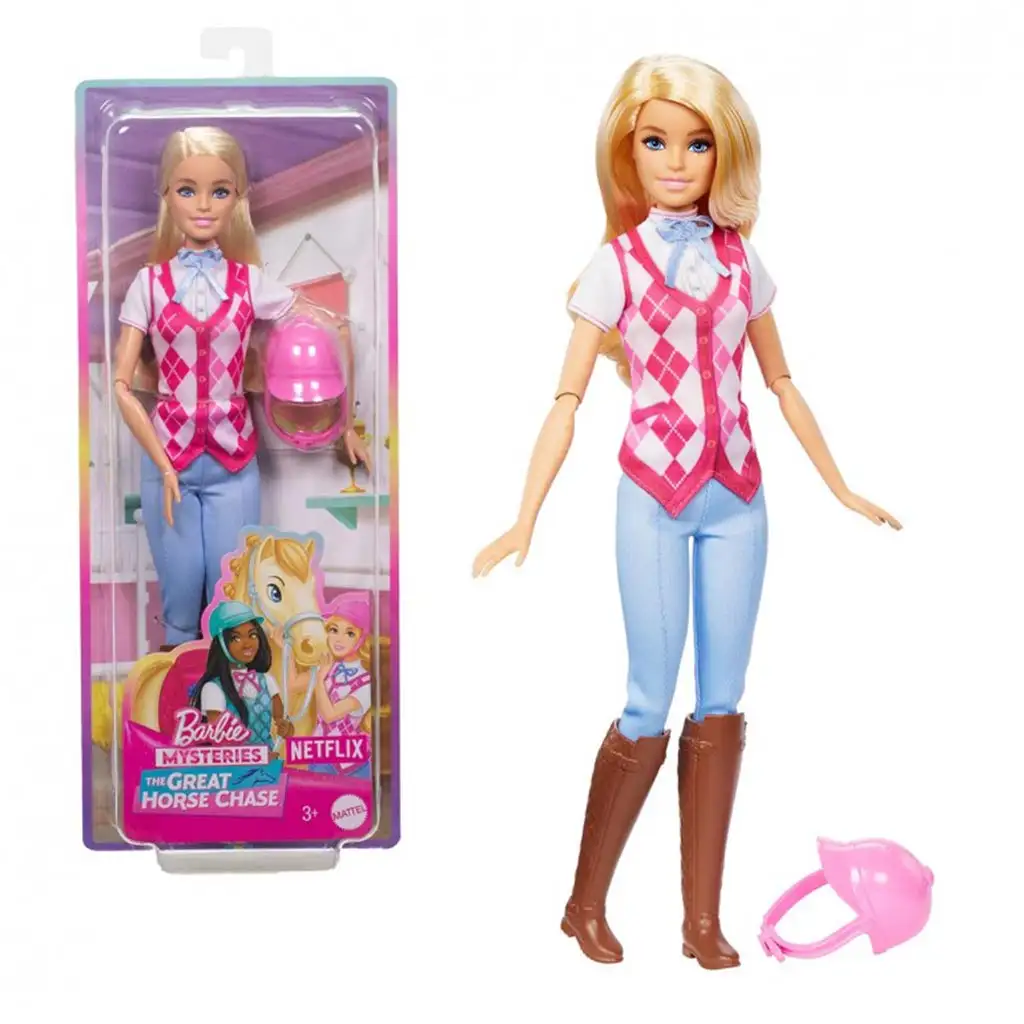 imagen de Barbie: Muñeca de caballo Malibu - Mattel 2