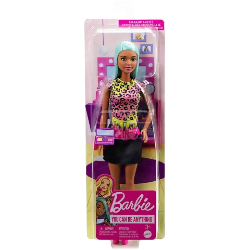 imagen de Barbie®: Muñeca de carrera de maquilladora - Mattel 1