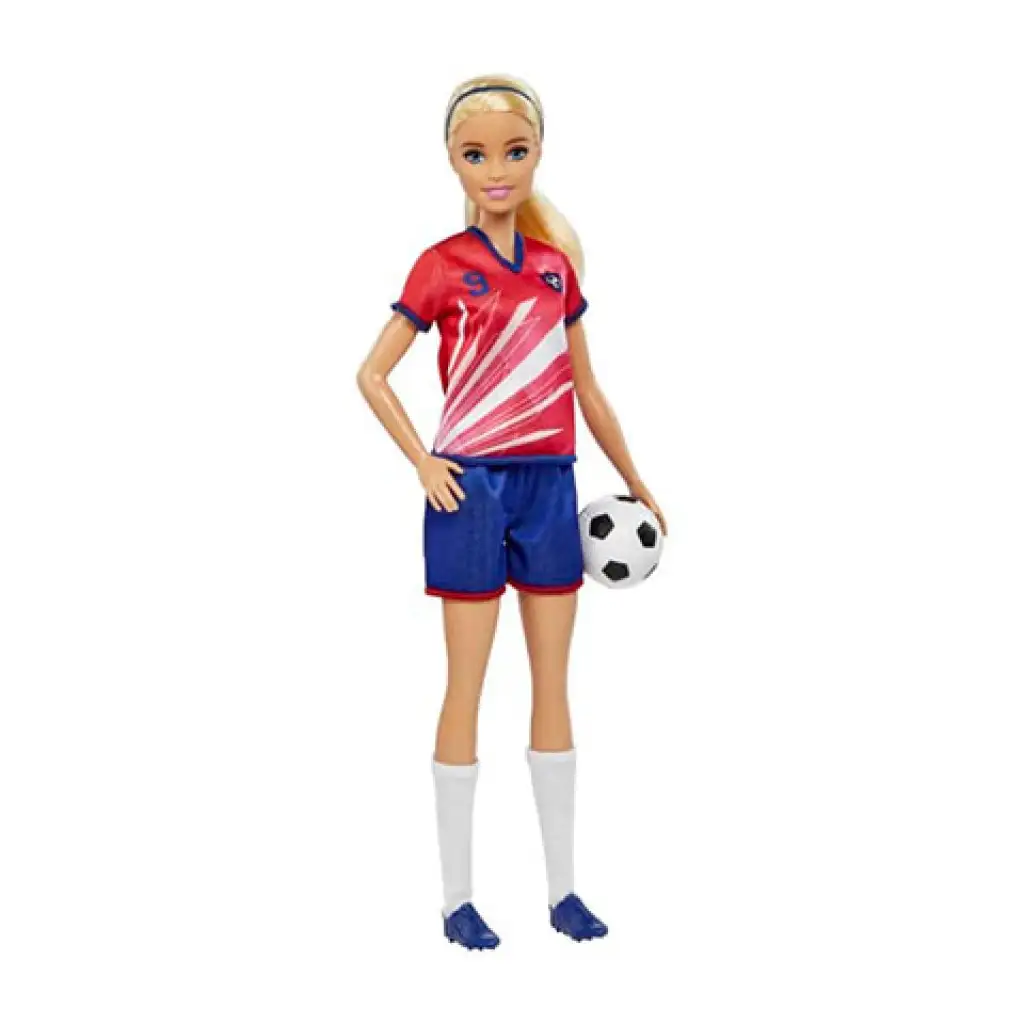 imagen de Barbie®: Muñeca futbolista 30cm - Mattel 2