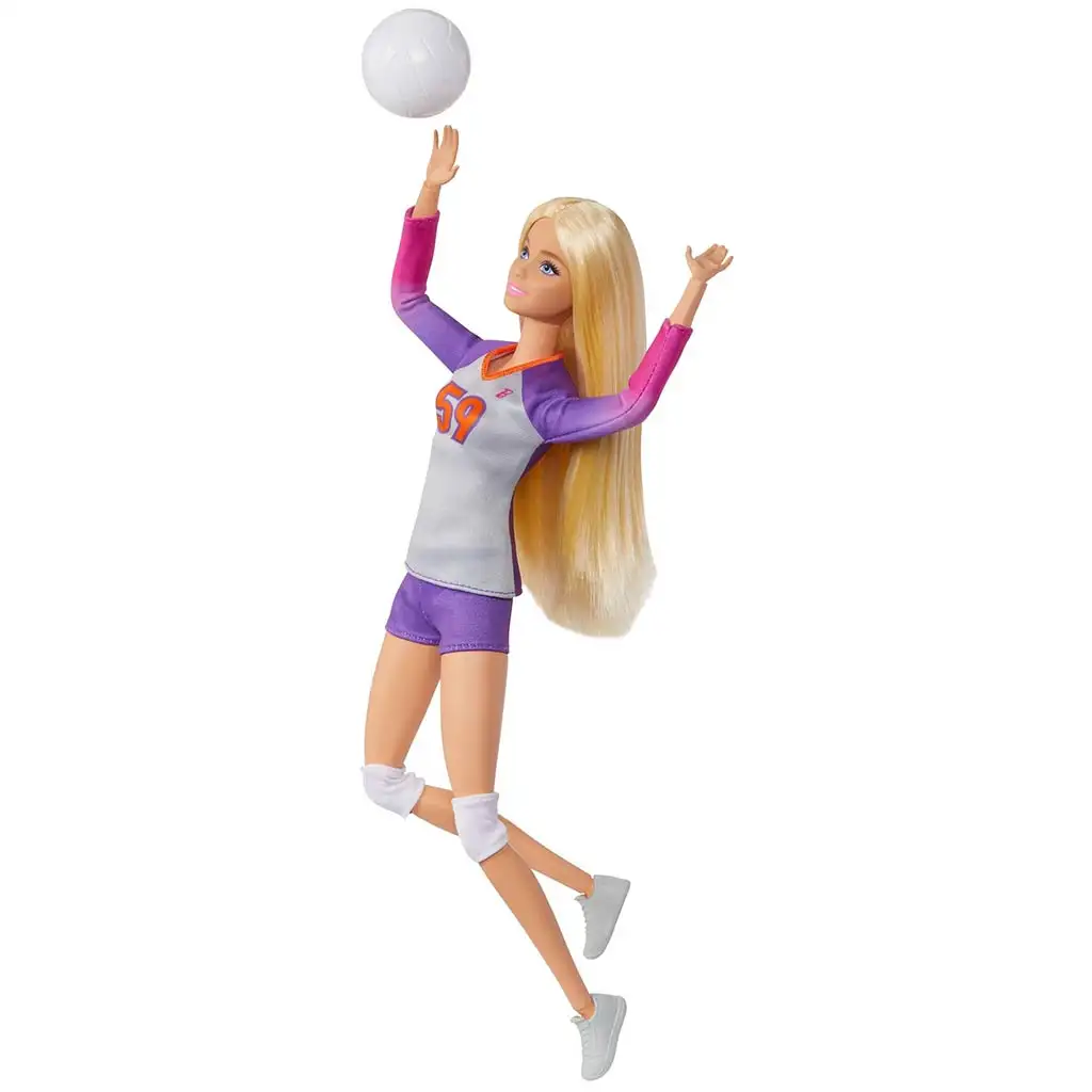 imagen de Barbie Muñecas Deportistas - Jugadora de Voleibol - Mattel 3