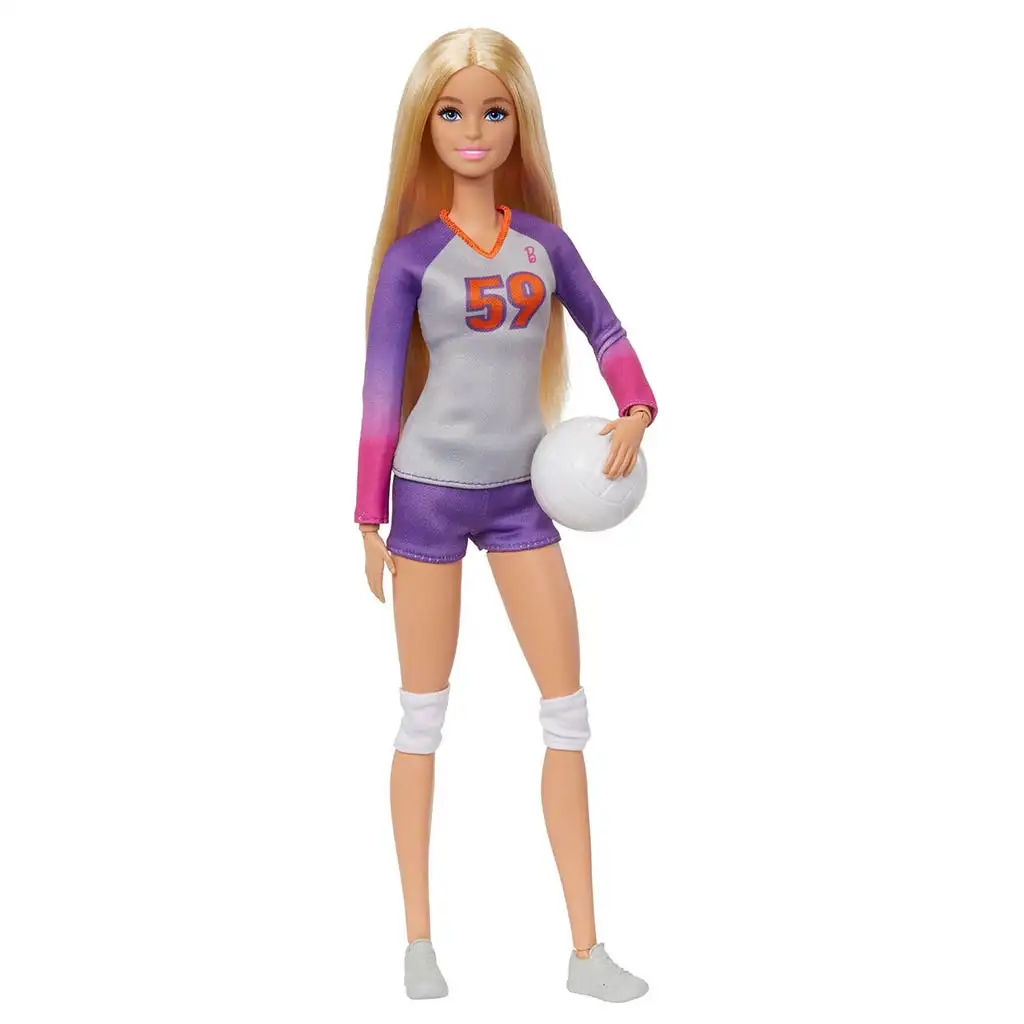 imagen de Barbie Muñecas Deportistas - Jugadora de Voleibol - Mattel 4