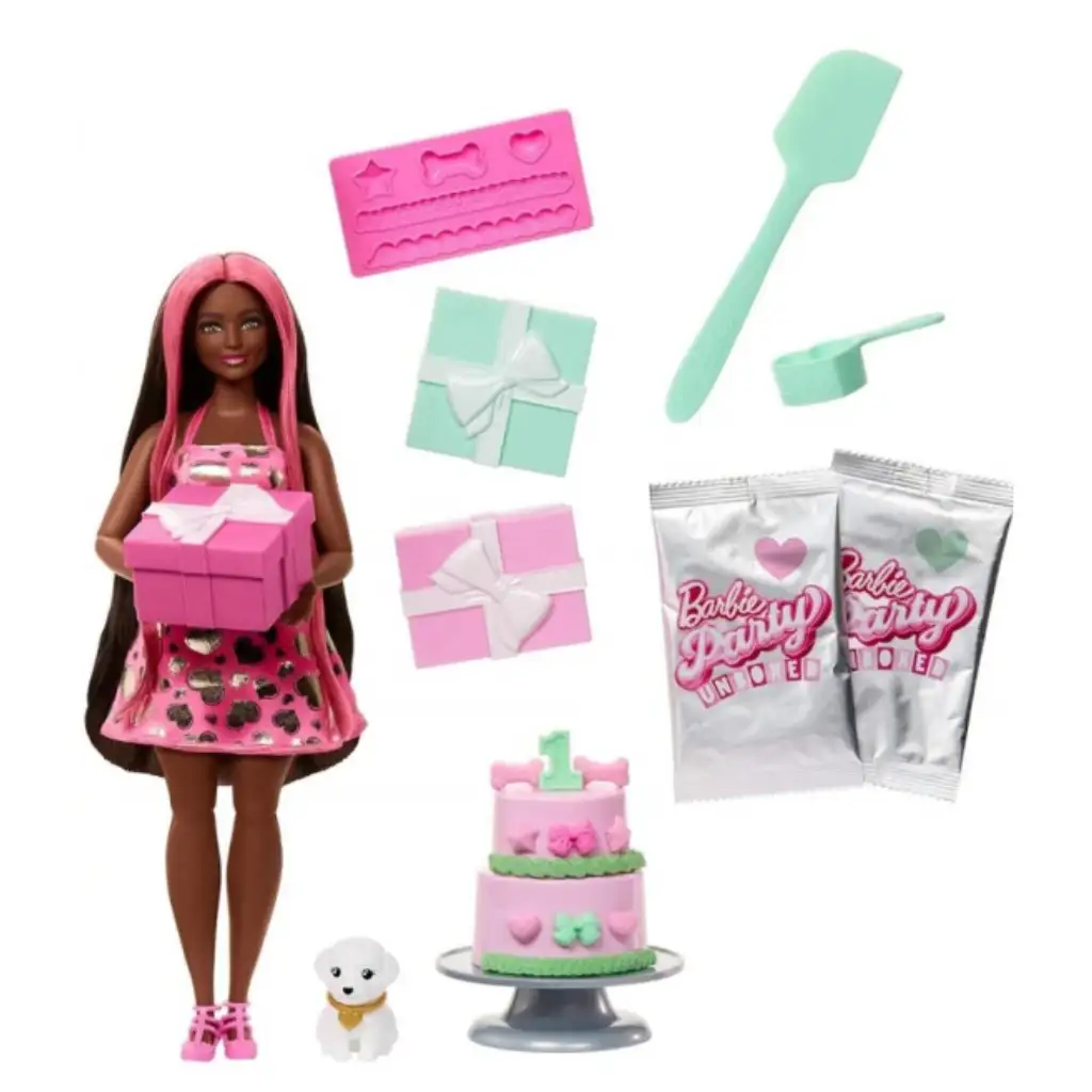 imagen de Barbie: Party Reveal Sorpresa set - Mattel 2