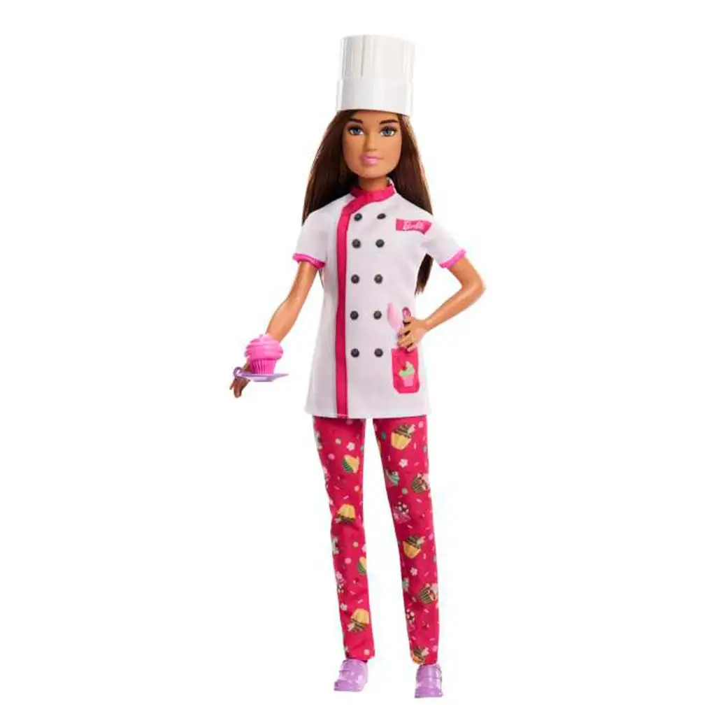 imagen de Barbie Pastelera carrera muñeca - Mattel 3