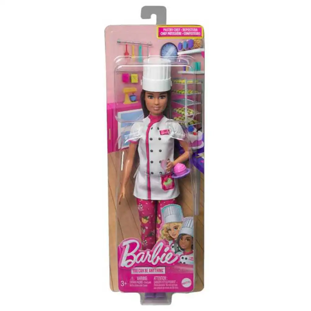 imagen de Barbie Pastelera carrera muñeca - Mattel 1
