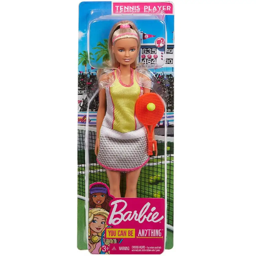 imagen de Barbie Puedes Ser Cualquiera: Jugadora de Tenis Barbie - Mattel 1