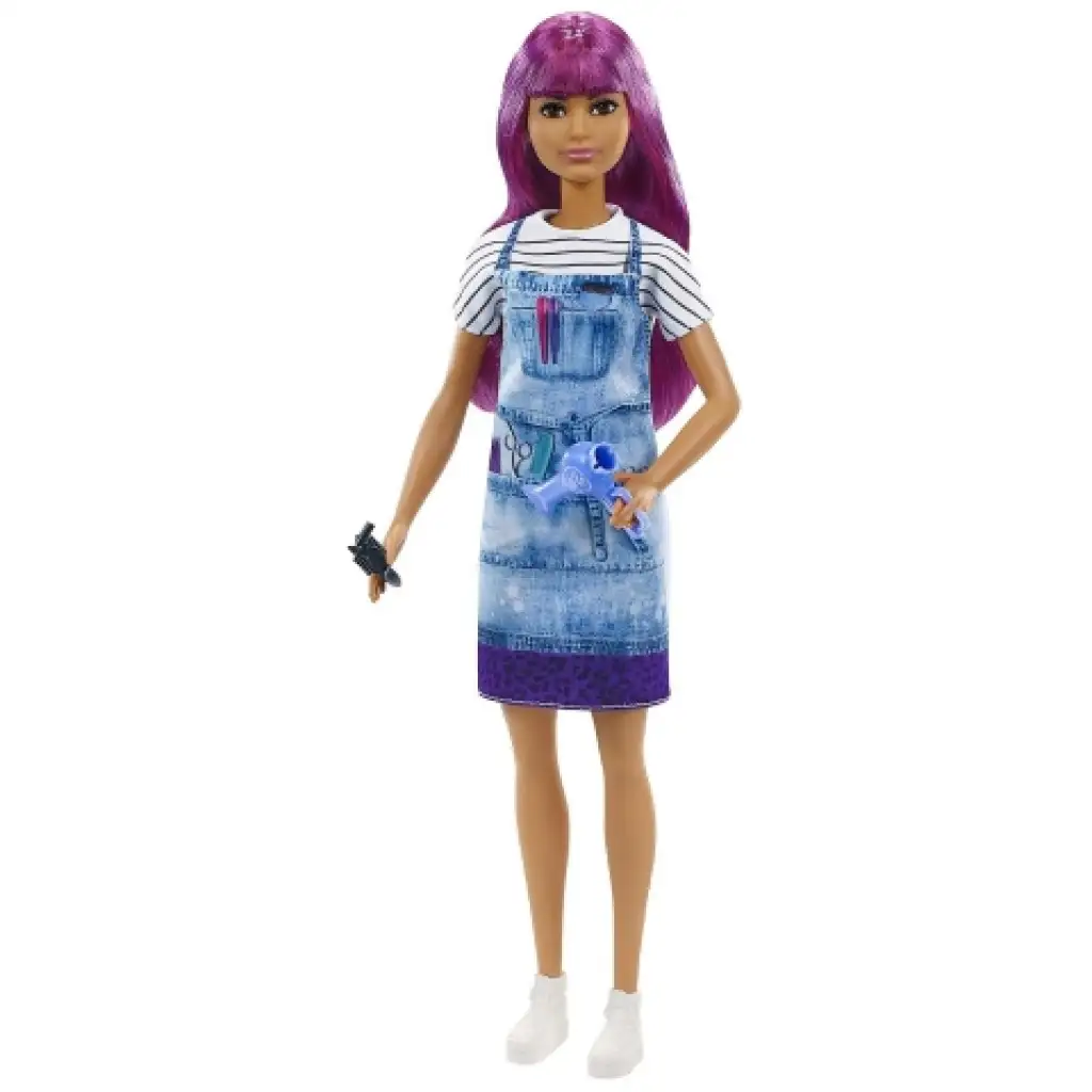 imagen de Barbie Puedes Ser Cualquiera: Muñeca de carrera de peluquera - Mattel 2