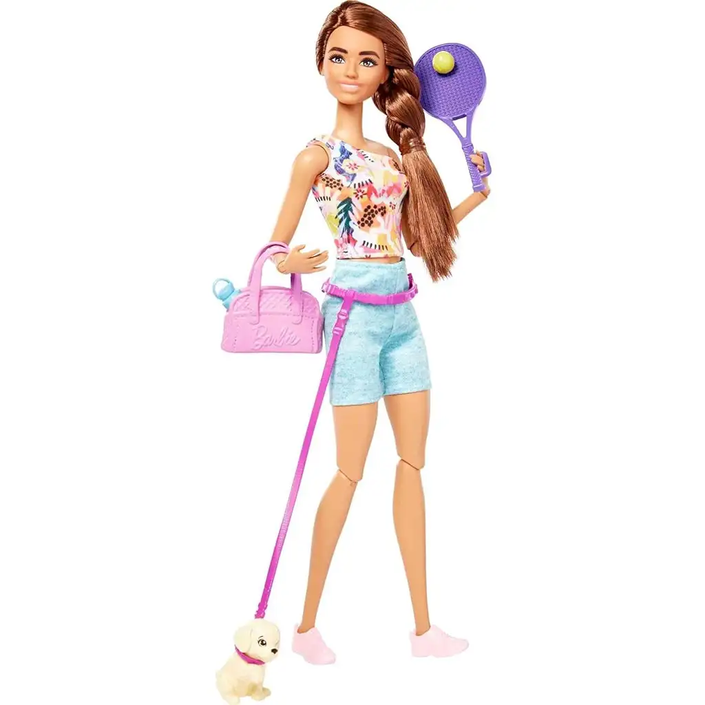 imagen de Barbie: Recarga Muñeca Tenista Barbie con accesorios - Mattel 3