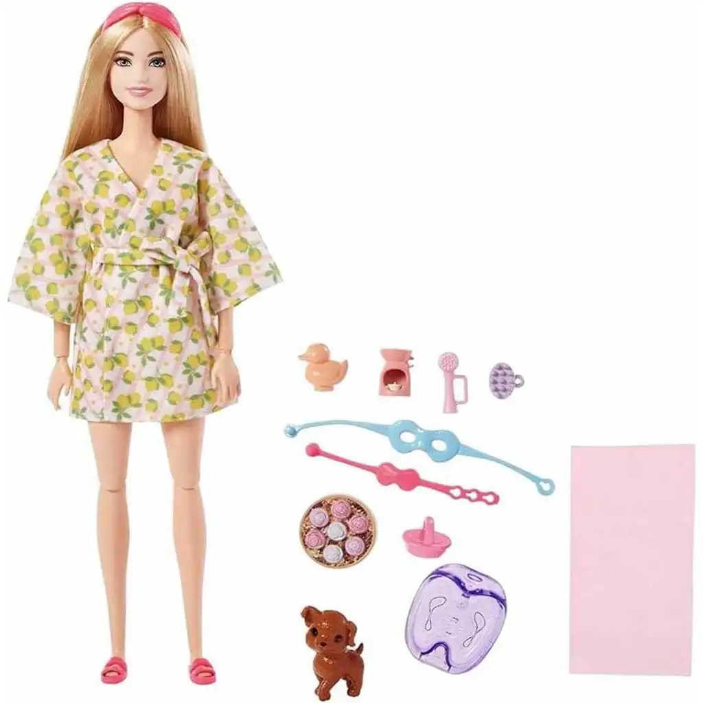 imagen de Barbie: Recarga y relajación con el perrito - Mattel 2