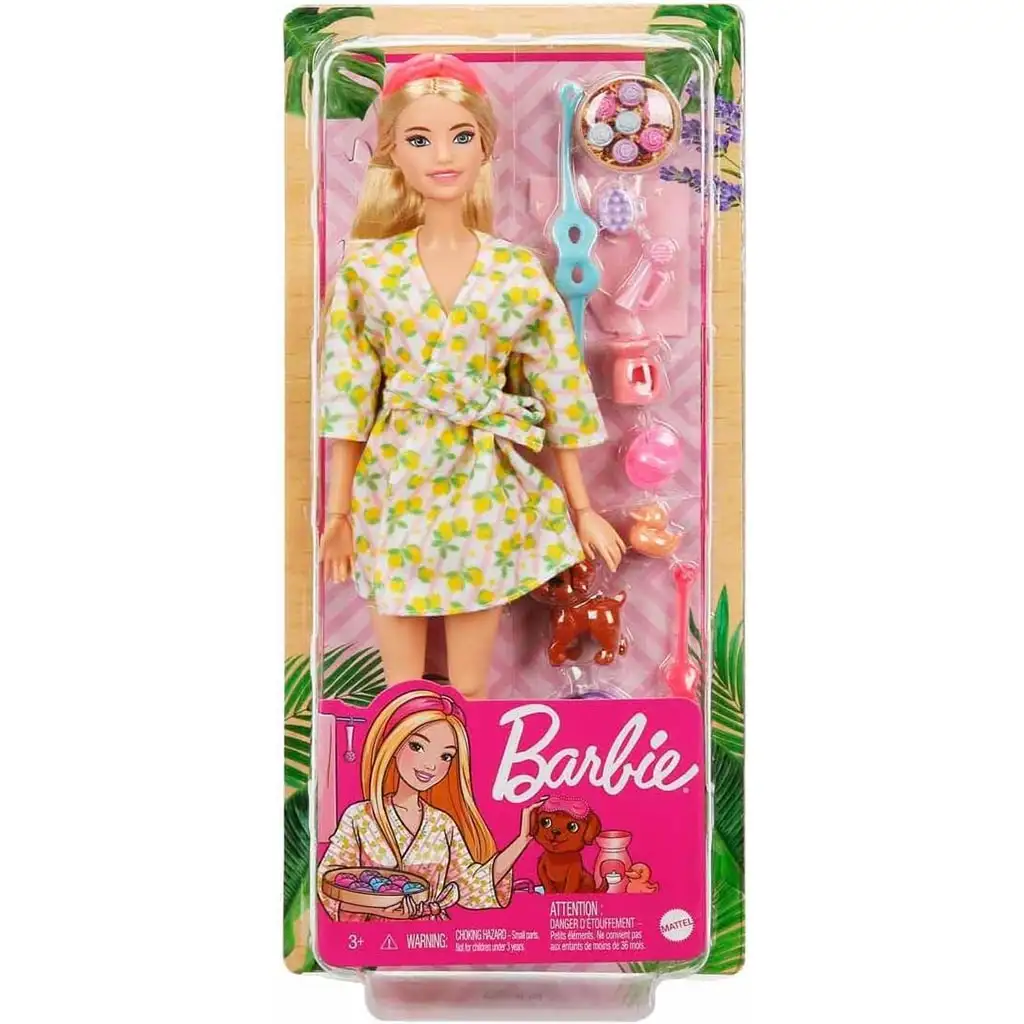 imagen de Barbie: Recarga y relajación con el perrito - Mattel 1