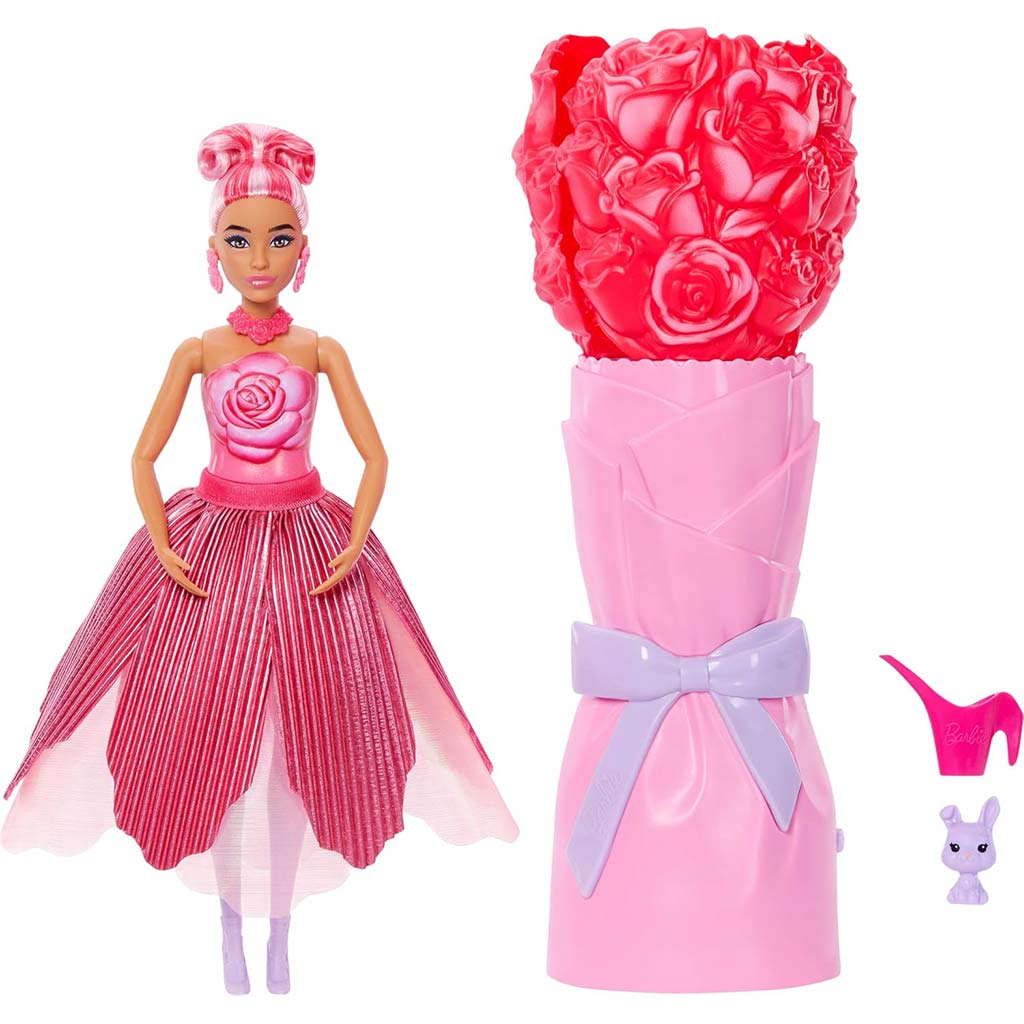 imagen de Barbie Reveal: Magia de Flores muñeca sorpresa - Rosa - Mattel 2