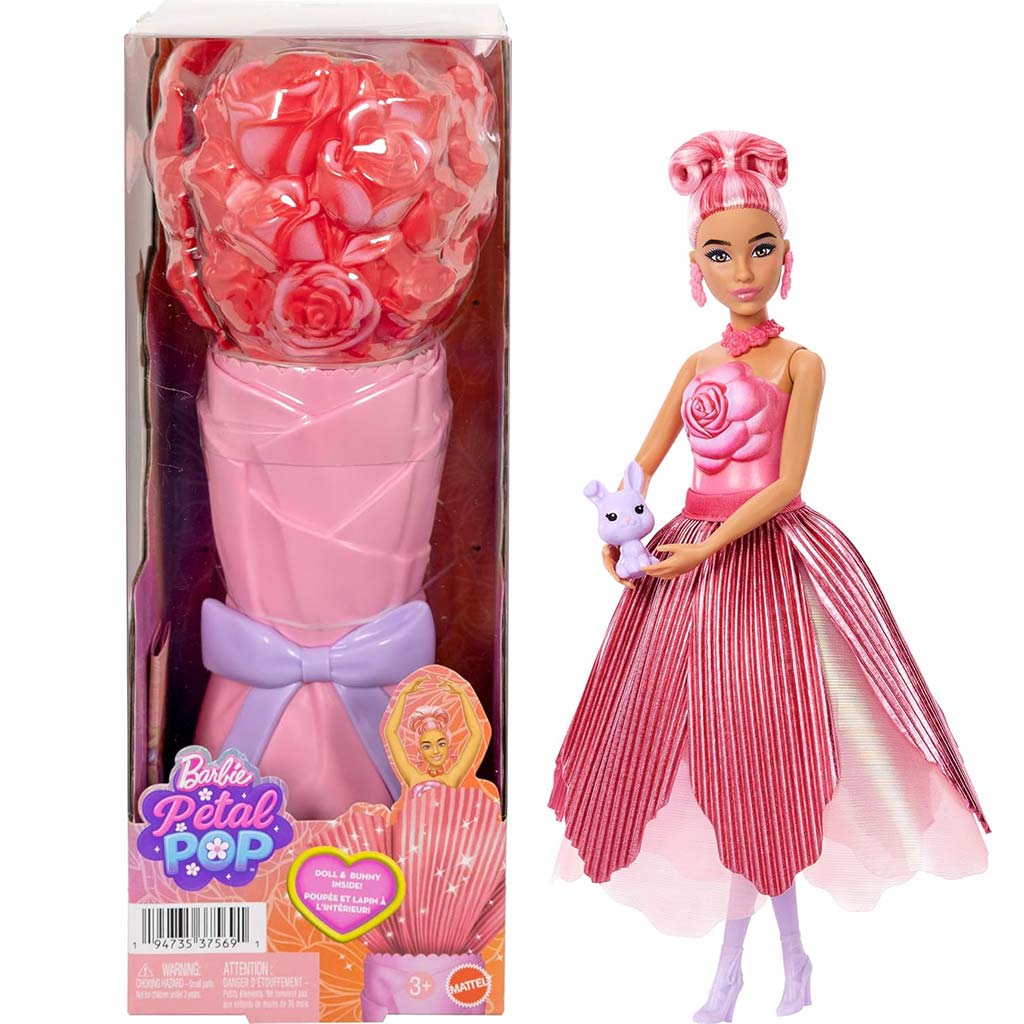 imagen de Barbie Reveal: Magia de Flores muñeca sorpresa - Rosa - Mattel 1