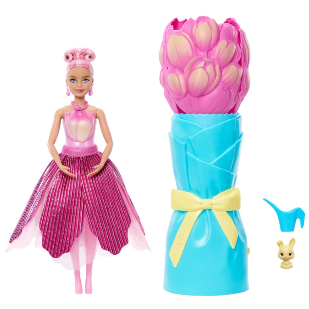 imagen de Barbie Reveal: Magia de Flores muñeca sorpresa - Tulipán - Mattel 1