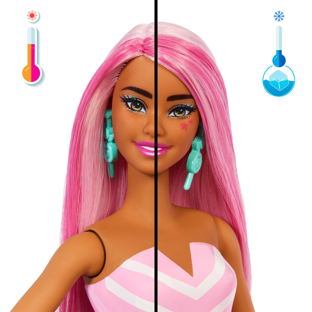 imagen de Barbie: Slime reveal shaker aromático - Rosa - Mattel 3