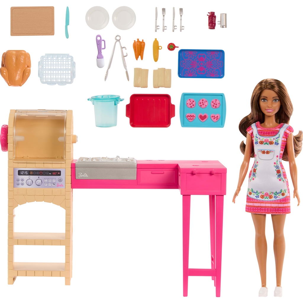 imagen de Barbie y Teresa: Juego de cocina de ensueño - Mattel 2