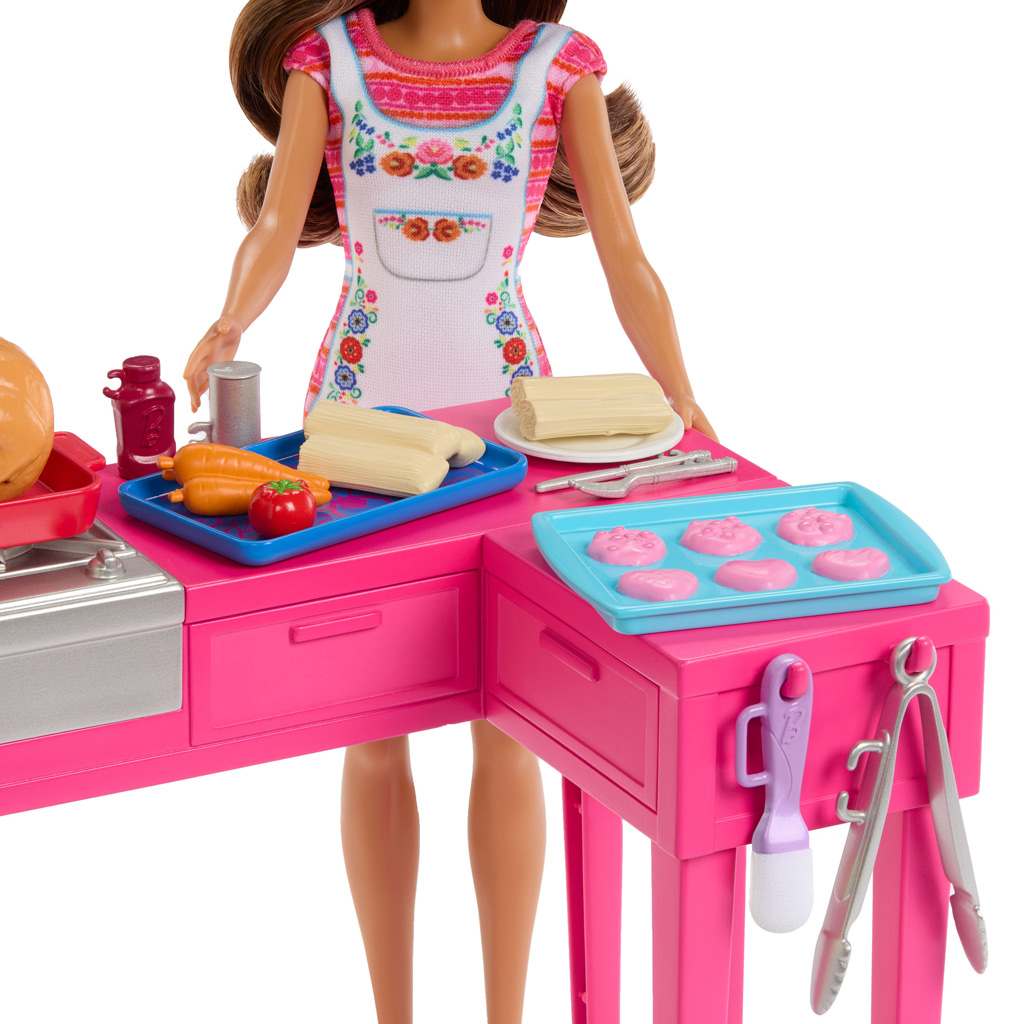 imagen de Barbie y Teresa: Juego de cocina de ensueño - Mattel 4