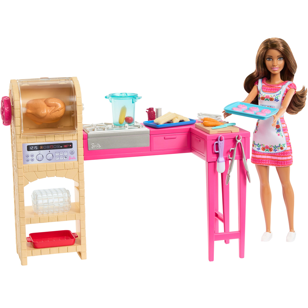 imagen de Barbie y Teresa: Juego de cocina de ensueño - Mattel 5