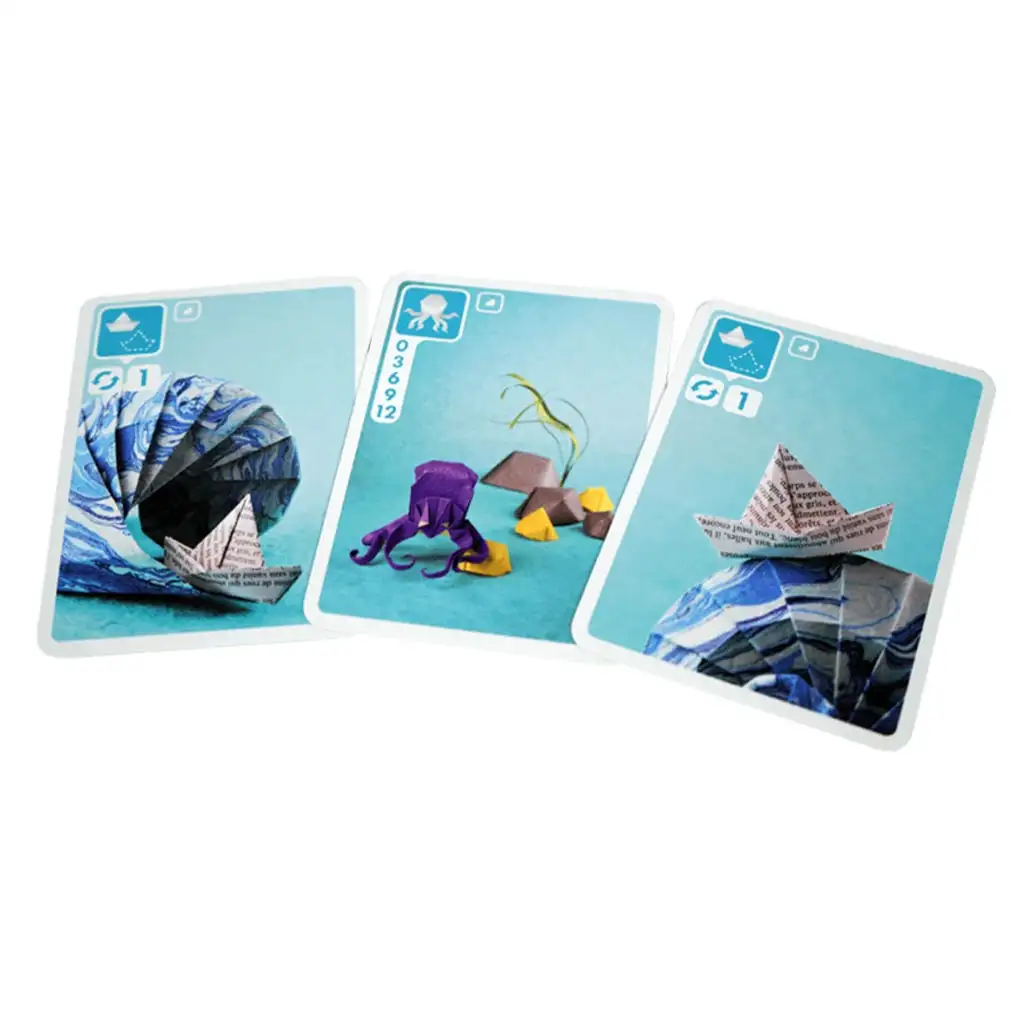 imagen de Barco de papel en el mar juego de cartas 3