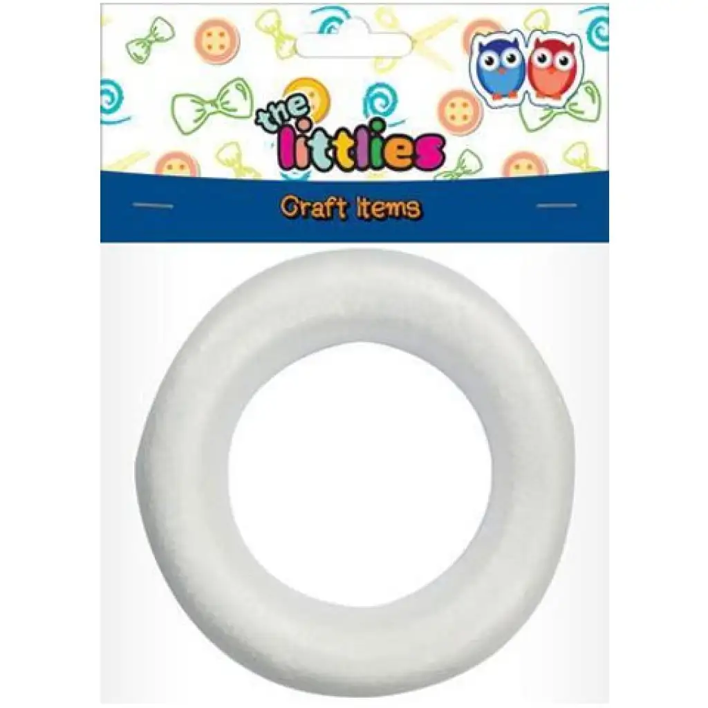 imagen de Base de decoración de corcho blanco 20cm 1