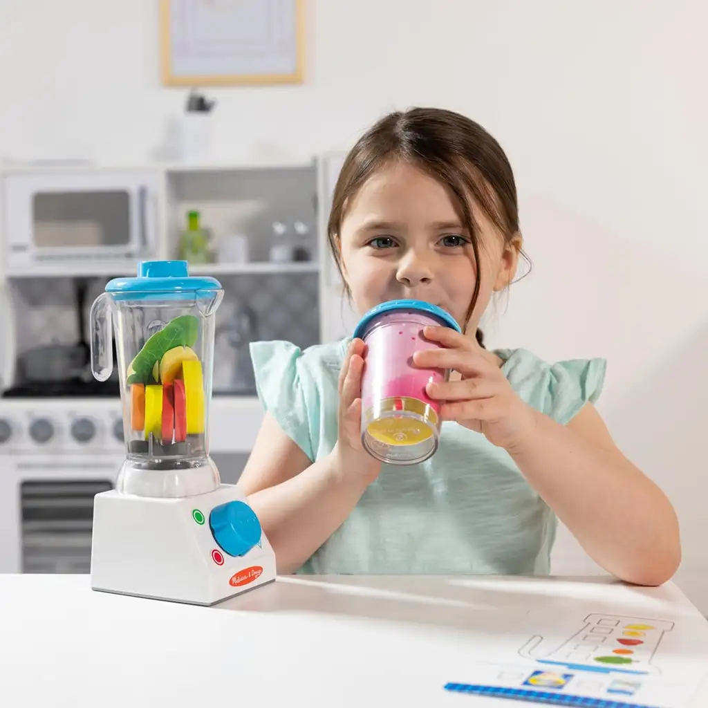imagen de Batidora de smoothie de madera con accesorios - Melissa & Doug 5