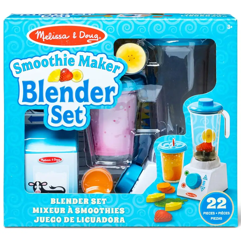 imagen de Batidora de smoothie de madera con accesorios - Melissa & Doug 1