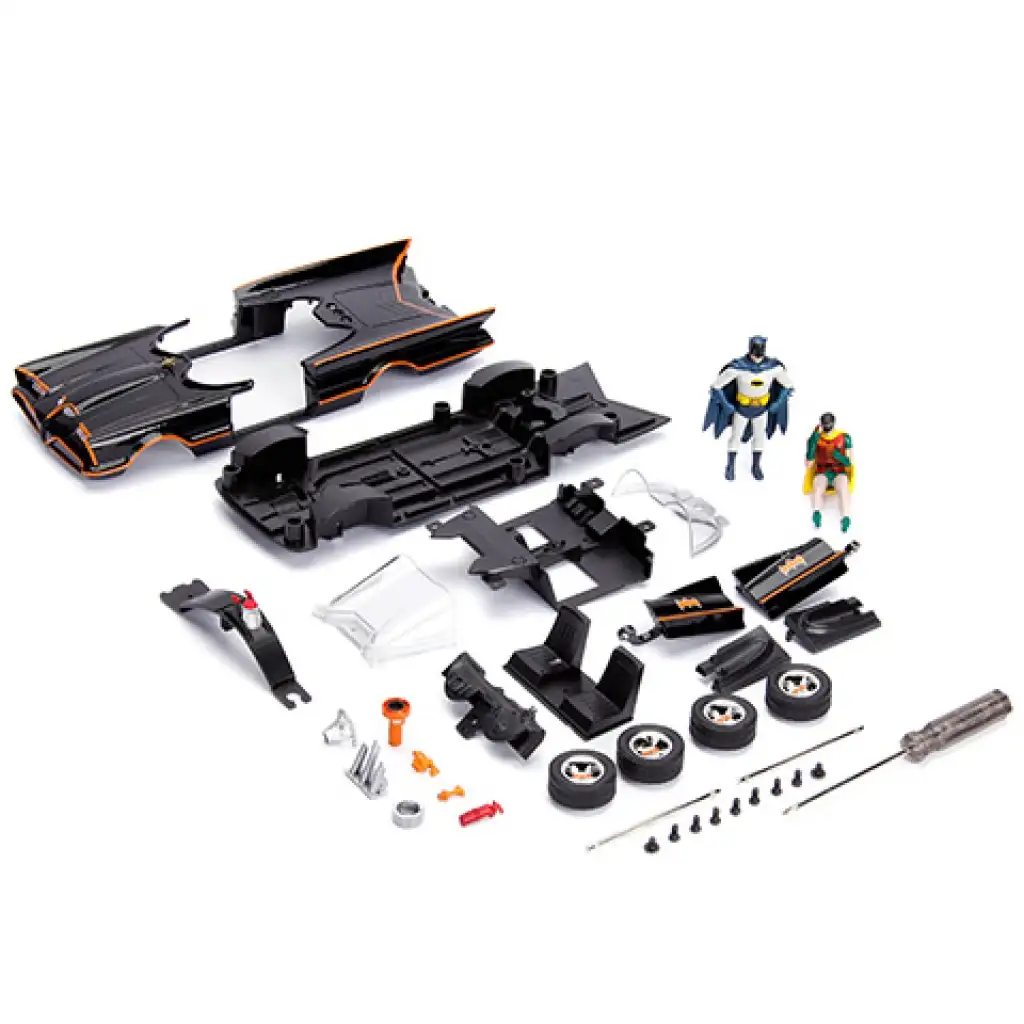 imagen de Batman: Clásico Animado TV Batmóvil automóvil de metal ensamblable 1/24 - Simba Toys 2