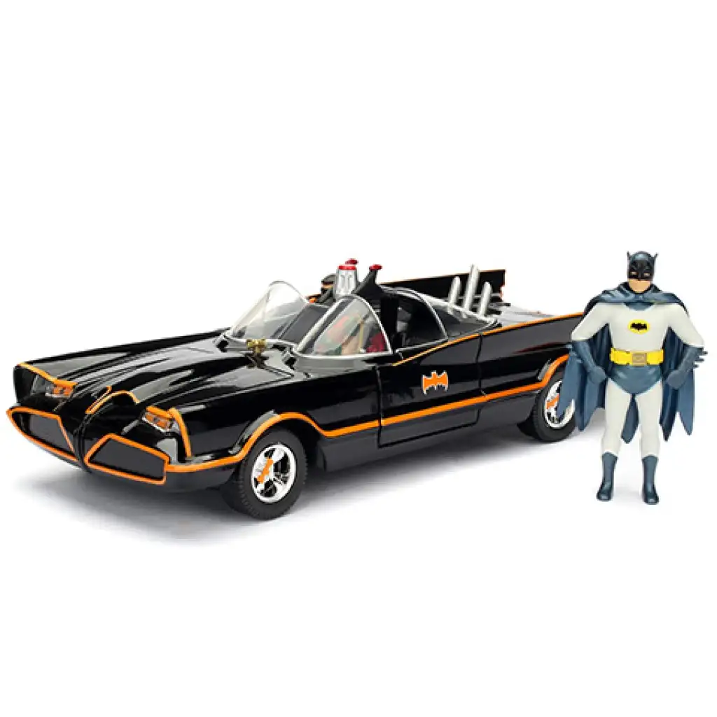 imagen de Batman: Clásico Animado TV Batmóvil automóvil de metal ensamblable 1/24 - Simba Toys 3