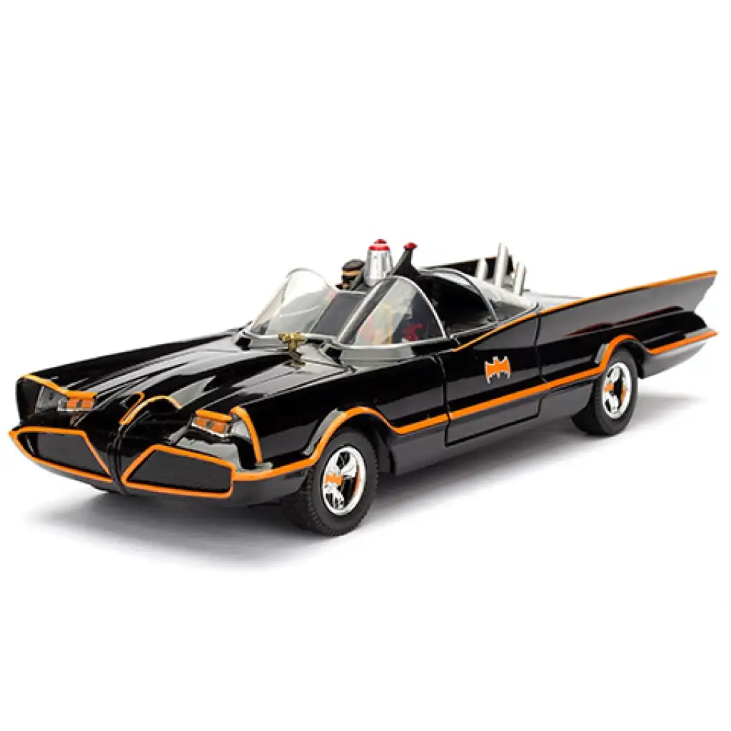imagen de Batman: Clásico Animado TV Batmóvil automóvil de metal ensamblable 1/24 - Simba Toys 4