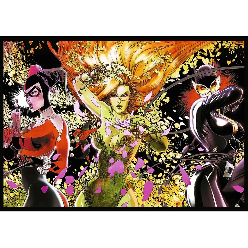 imagen de Batman Héroes y Villanos de Gotham Puzzle de 4x250 piezas - Trefl 2